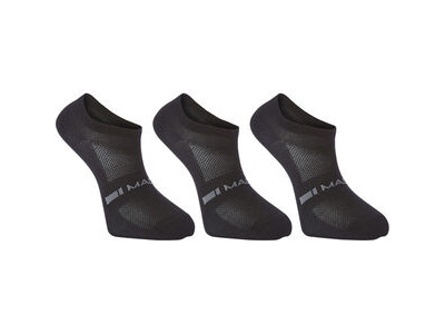 Madison Freewheel coolmax low sock triple pack, black