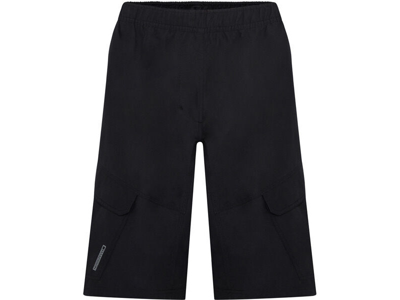 Madison Freewheel women's baggy shorts, black click to zoom image