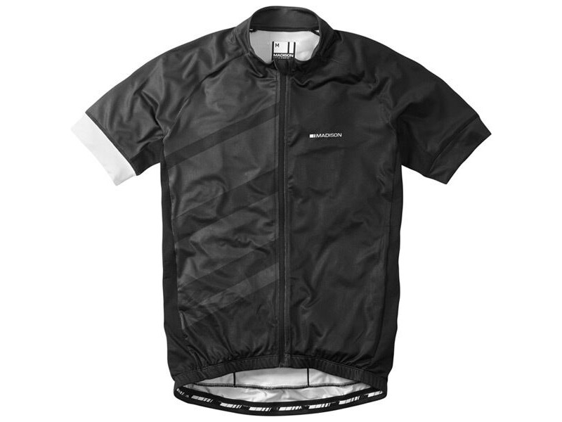 Madison Sportive Race men's short sleeve jersey, black / phantom click to zoom image