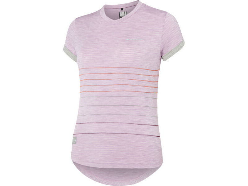 Madison Leia women's short sleeve jersey, violet mist / silver grey click to zoom image