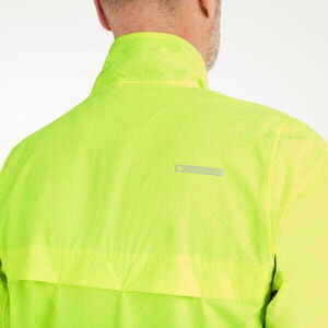 Madison Protec men's 2-layer waterproof jacket - hi-viz yellow click to zoom image