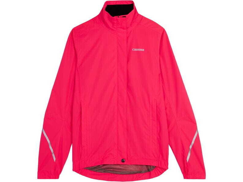 Madison Protec women's 2-layer waterproof jacket - coral pink click to zoom image