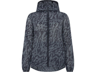 Madison Roam women's lightweight packable jacket, camo navy haze