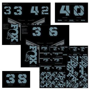 Fox AM Custom Decal Kit 2021  Storm Blue  click to zoom image