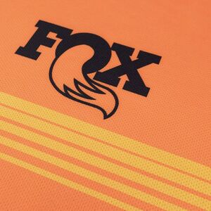 Fox High Tail Short Sleeve Jersey Orange click to zoom image