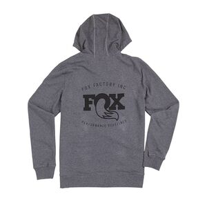 Fox Hoodie Charcoal click to zoom image