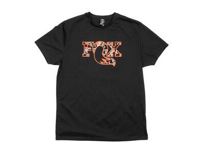 Fox Digi Print T-Shirt Black