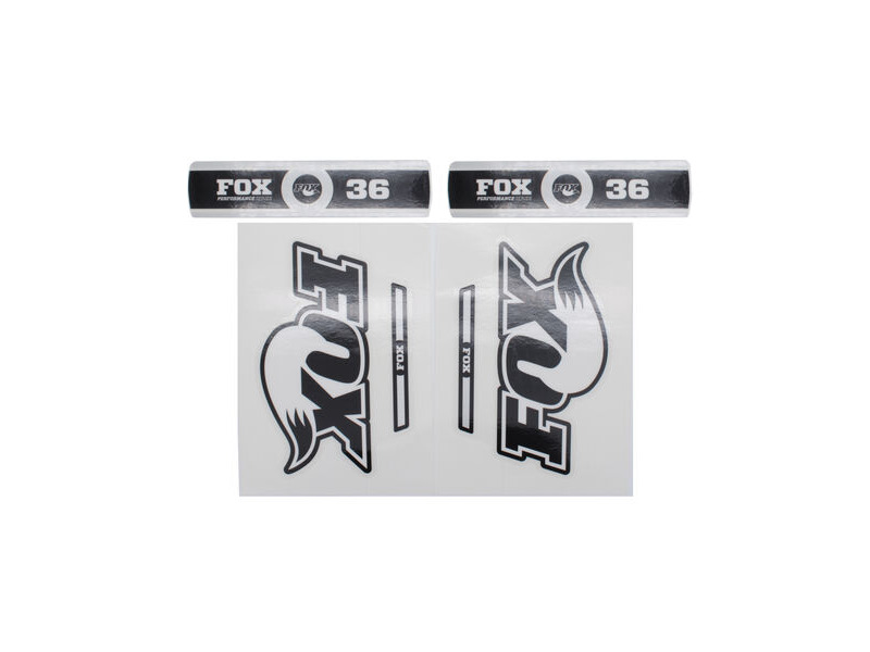 Fox 36 Performance Series Decal Kit 2014 click to zoom image