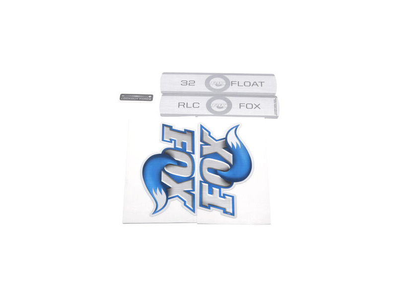Fox Fork 32 FLOAT R Decal Kit White 2009 click to zoom image
