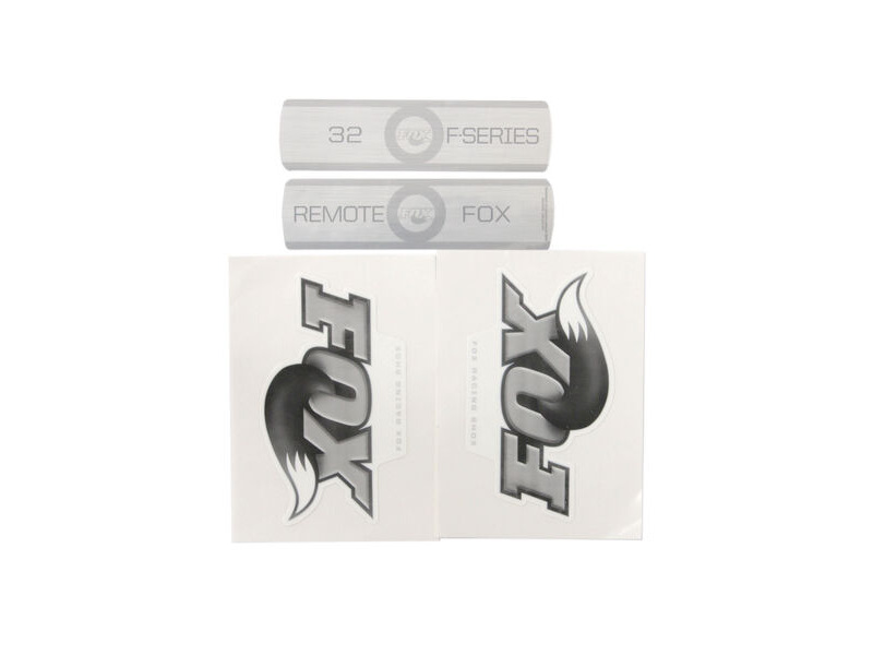 Fox Fork F-S Remote B/W Decal Kit 2010 click to zoom image