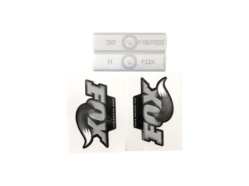 Fox Fork F-S R B/W Decal Kit Black 2010 click to zoom image