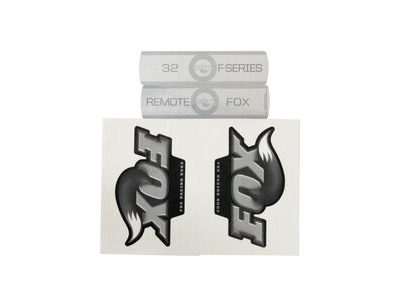 Fox Fork F-S Remote B/W Decal Kit Black 2010