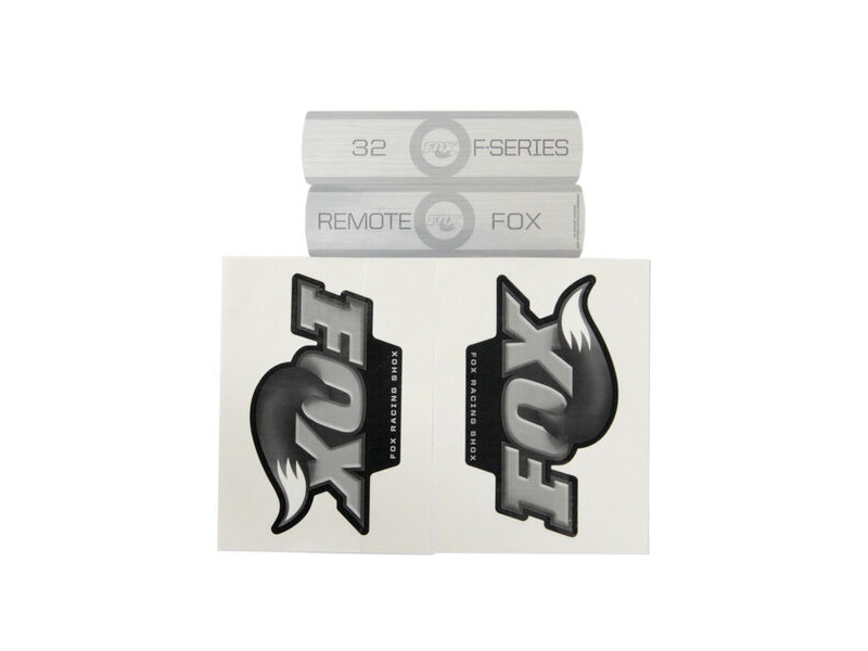 Fox Fork F-S Remote B/W Decal Kit Black 2010 click to zoom image