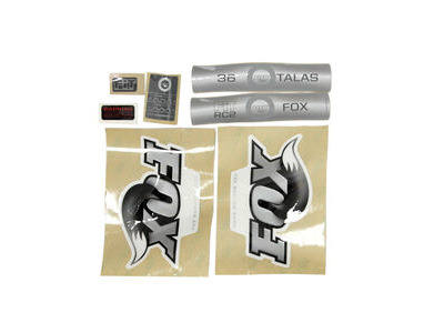 Fox Fork 36 TALAS III RC2 FIT B/W Decal Kit White 2010