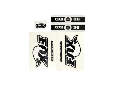 Fox Fork 36 P-S TALAS R O/B Black Lowers Decal Kit 2012