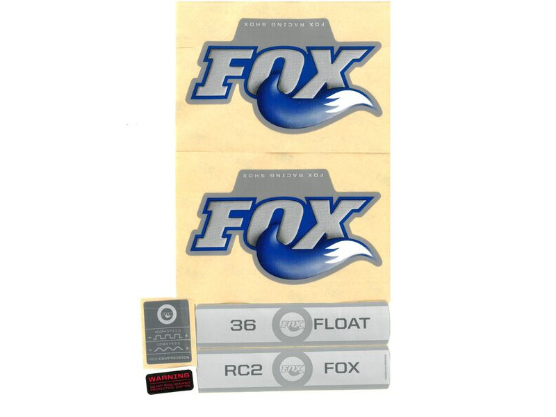 Fox FOX Fork 36 FLOAT R Decal Kit 2009 Titanium click to zoom image