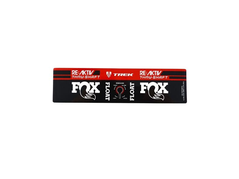 Fox Thru-Shaft Decal 2018 click to zoom image
