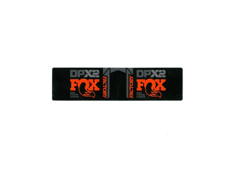 Fox FLOAT DPX2 Factory EVOL 7.25+ / 165-230mm Airsleeve Decal 2021 click to zoom image