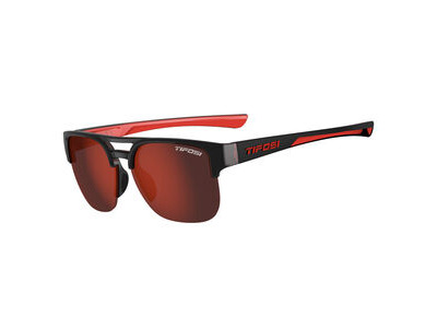 Tifosi Salvo Single Lens Sunglasses: Crimson/Onyx