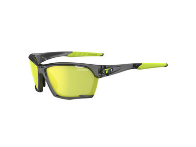 Tifosi Kilo Interchangeable Clarion Lens Sunglasses Crystal Smoke/Clarion Yellow/Ac Red/ Cle