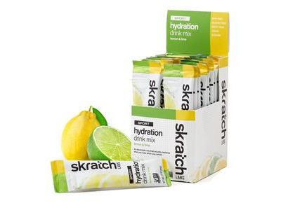 Skratch Labs Exercise Hydration Mix - Box of 20 Servings - Lemons & Limes