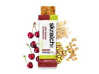 Skratch Labs Energy Bars Cherries & Pistachios 12 Bars
