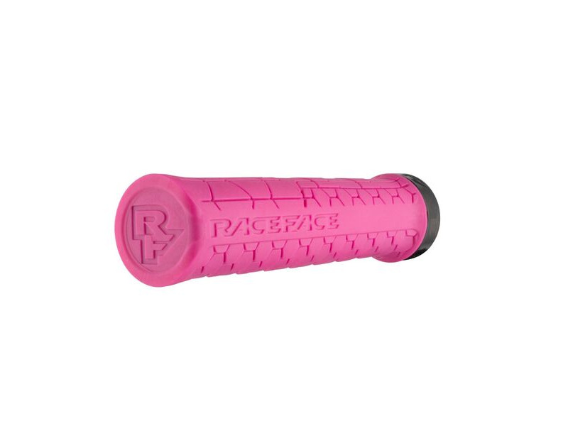 Race Face Getta Grip Lock-On Grips Magenta / Black click to zoom image