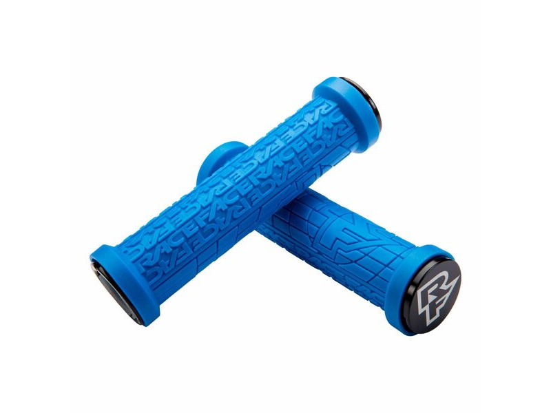 Race Face Grippler Lock-on Grips Blue click to zoom image