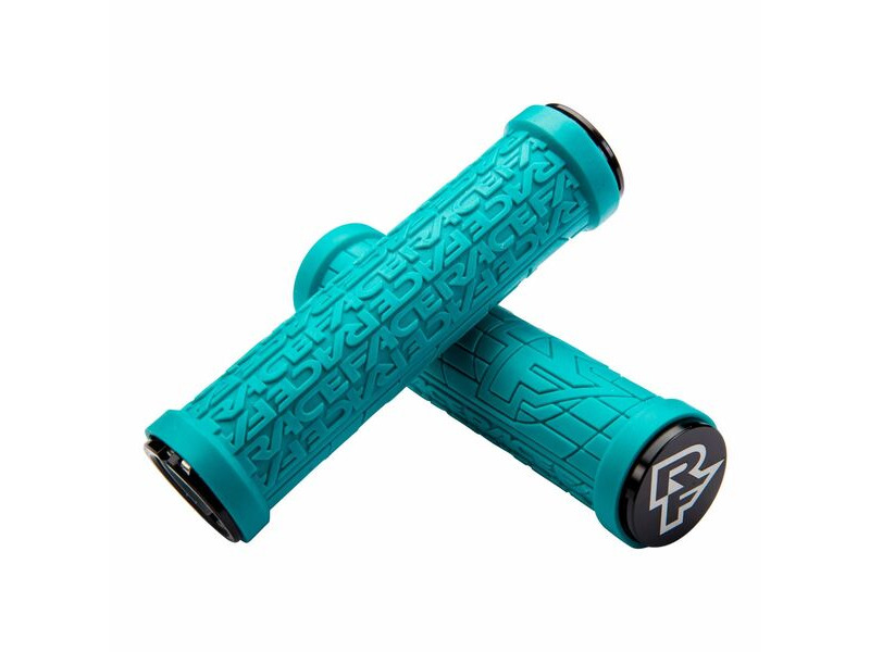Race Face Grippler Lock-on Grips Turquoise click to zoom image
