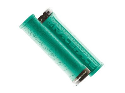 Race Face Half Nelson Lock On Grips Turquoise