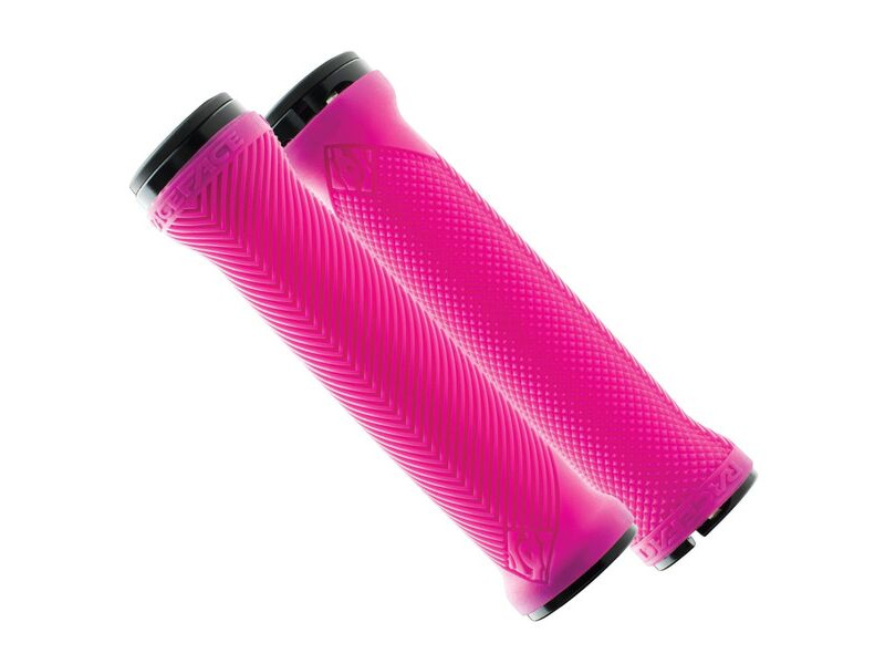 Race Face Love Handle Grips Neon Pink click to zoom image