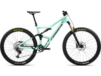 Orbea Occam M10 S Ice Green-Jade Green Carbon View  click to zoom image
