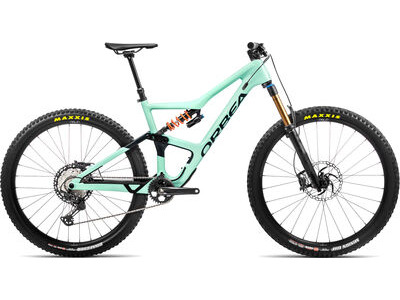 Orbea Occam M10 LT S Ice Green-Jade Green Carbon View  click to zoom image