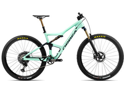 Orbea Occam M-LTD S Ice Green-Jade Green Carbon View  click to zoom image