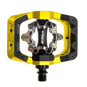DMR Bikes V-Twin Pedal V-Twin - 97 x 81 x 23mm Yellow  click to zoom image