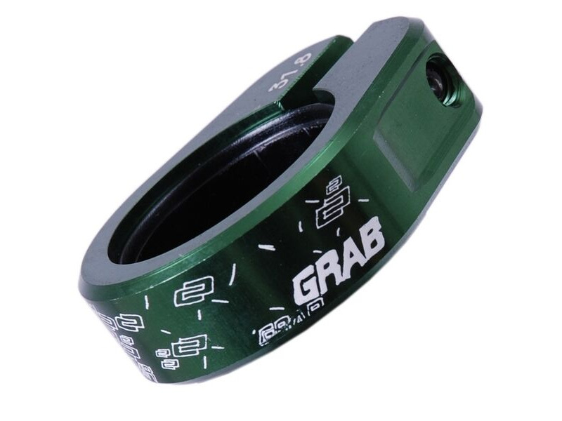 DMR Bikes Grab Seat Clamp 31.8mm Green click to zoom image